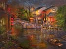 Chi Yu - Night Time in the Water Town of China