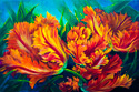 Chi Yu - Flaming Tulips 