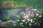 Spring Time at A Pond