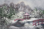 Chi Yu - Snow over Twin Bridges