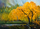 Golden Chains Cascade My Path